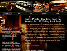 Tablet Screenshot of living-pearls.de